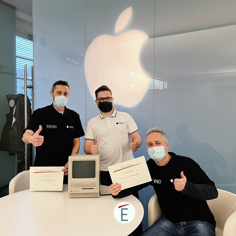 Corso tecnico certificato Apple in Espero