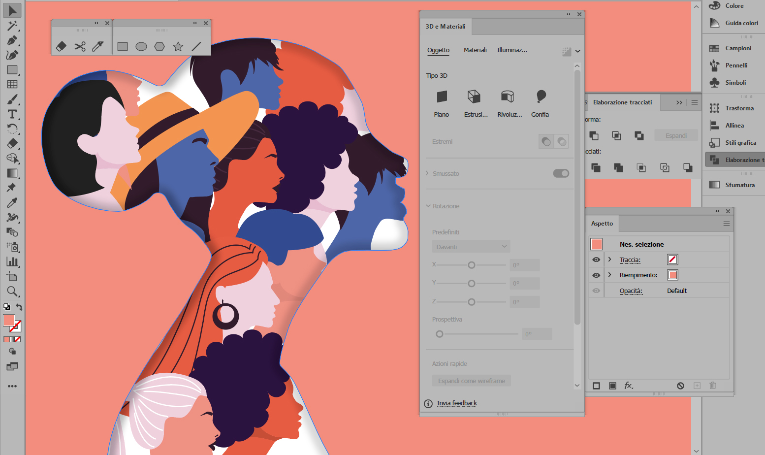 Adobe Illustrator, software di grafica creativa per realizzare illustrazioni, loghi, infografiche. Formazione certificata in Espero